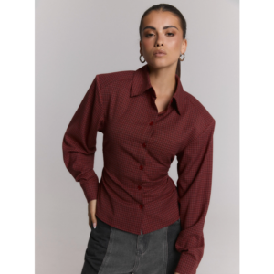 Refined Department Check Blouse Strap Back Presley - Check, M