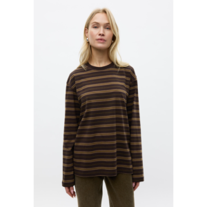 Envii Enkulla LS Stripe Olive Torte Stripe - Olive Torte Stripe, M