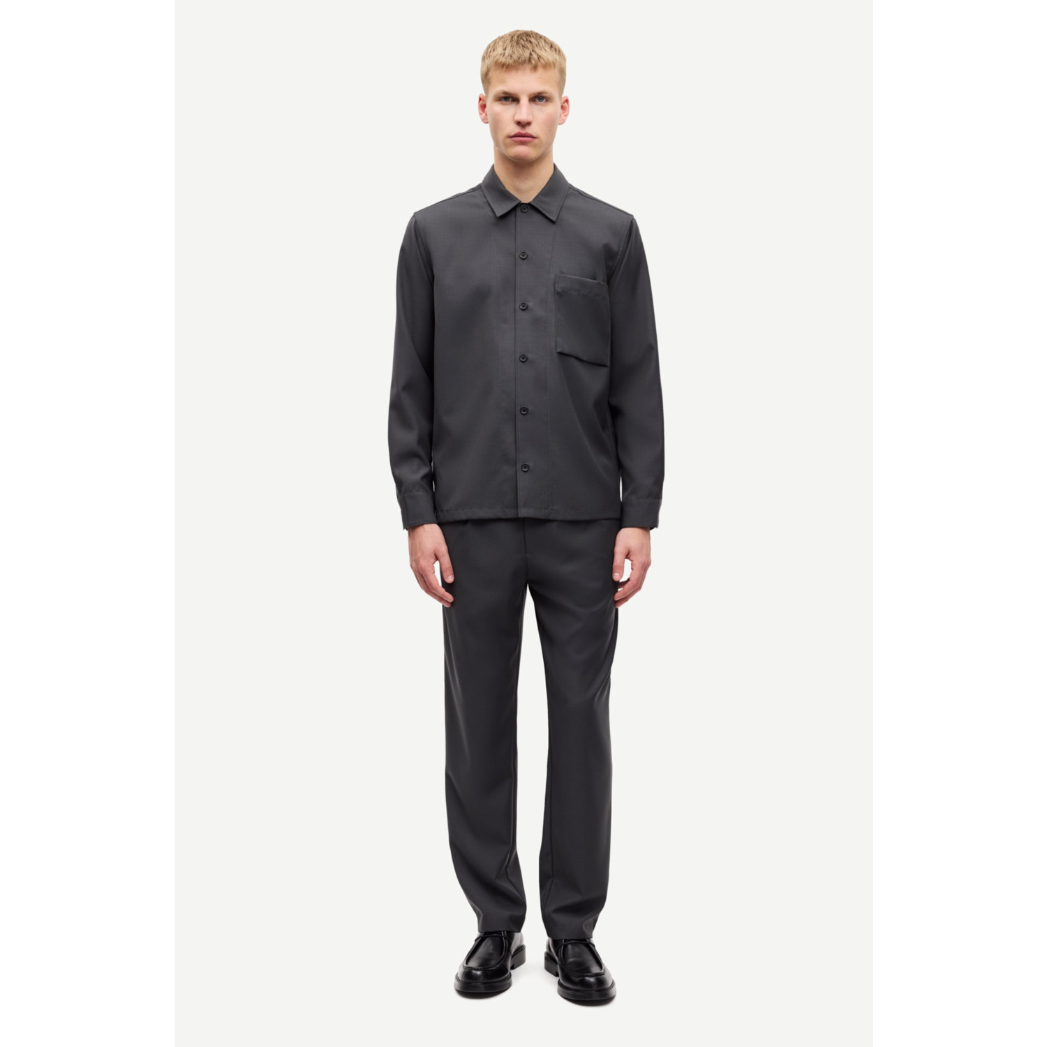 Samsoe Samsoe Sabertil trousers 15350 Black Oyster