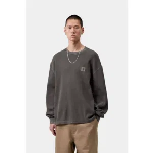 Carhartt WIP L/S Vista Waffle T-Shirt Black