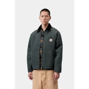 Carhartt WIP OG Detroit Jacket Raven / Black - Raven / Black, S