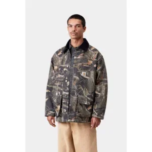 Carhartt WIP Lander Coat Camo Feather Tree - Feather Tree, L