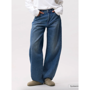 Catwalk Junkie Barrel Fit Jeans Medium Blue