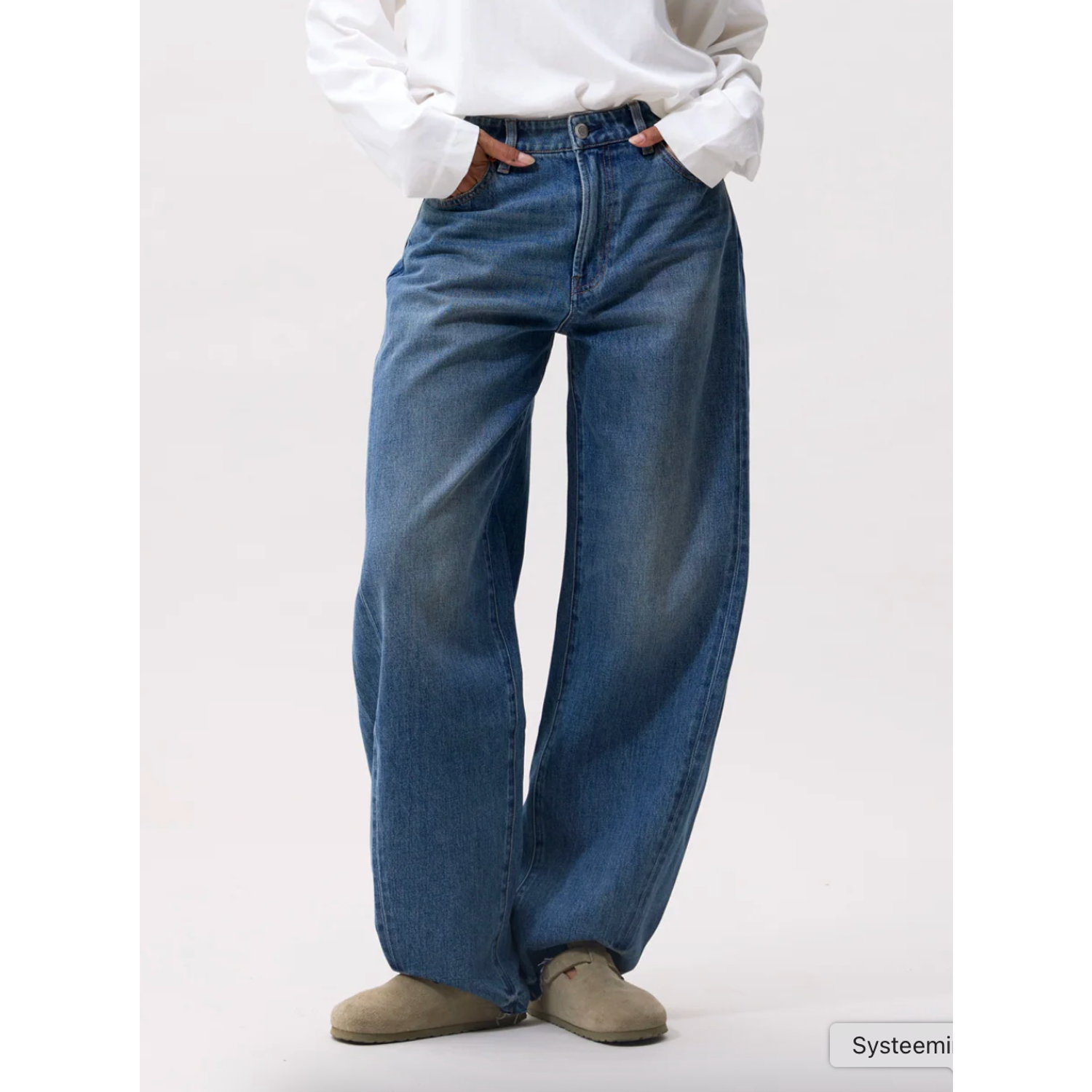 Catwalk Junkie Barrel Fit Jeans Medium Blue