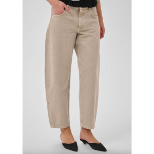 My Essential Wardrobe Jeans Barrel Baloo Silver - Silver Sage Washed, 32