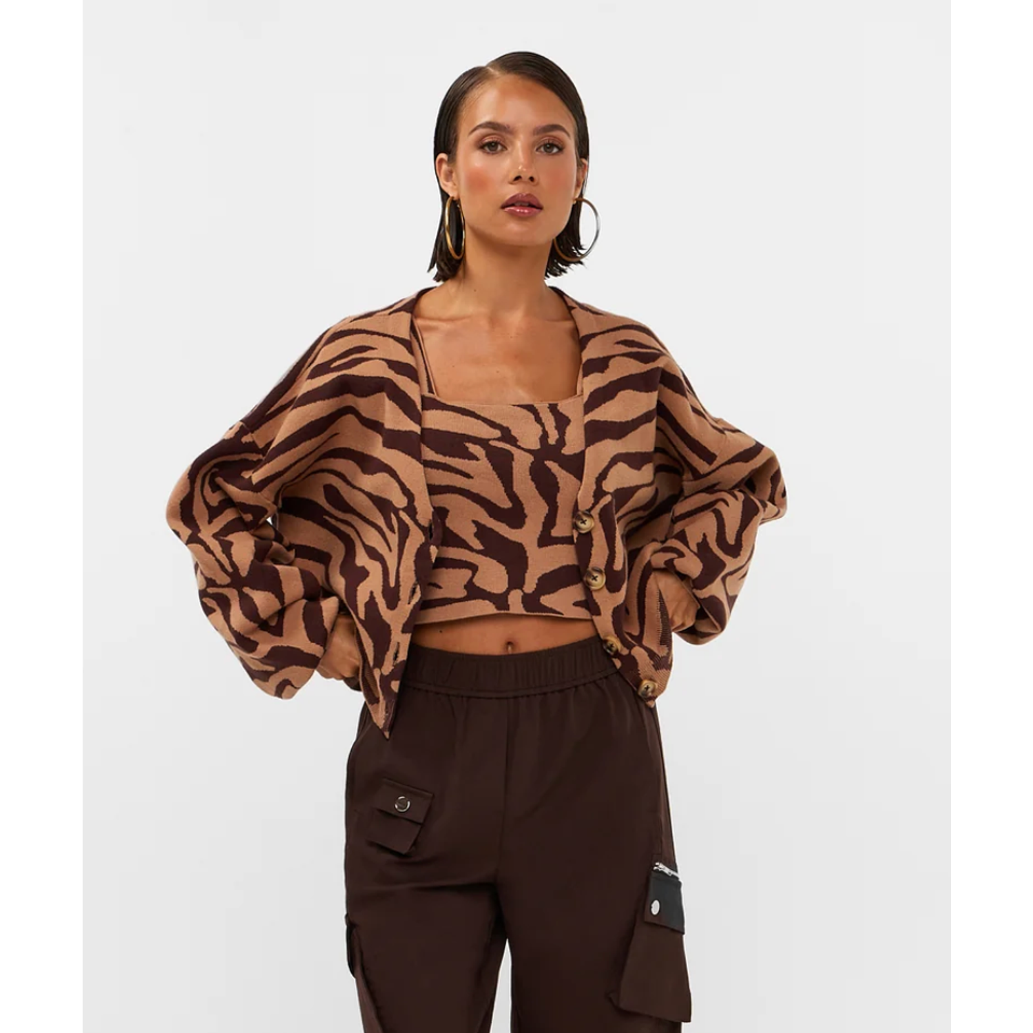 Studio Amaya Liva Knitwear Multi-Print - Afbeelding 3