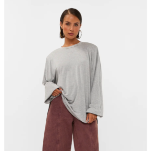 Studio Amaya Kaki T-shirt Grey - Grey, L