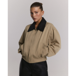 Refined Department Jotti Bomber Light Beige