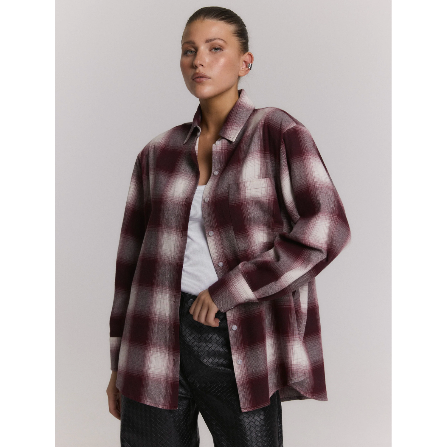Refined Department Lolay Blouse Check