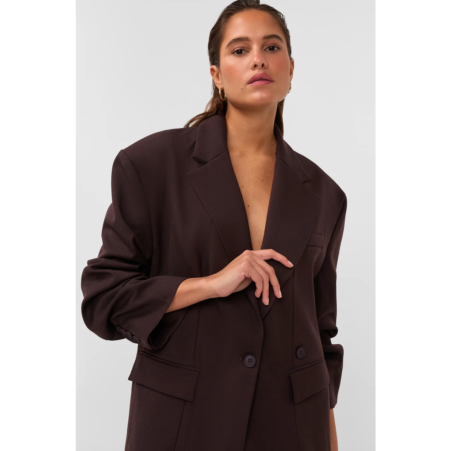 Amaya Amsterdam Clair Blazer Brown