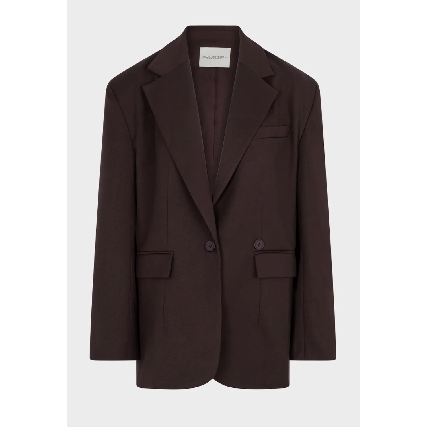 Amaya Amsterdam Clair Blazer Brown - Afbeelding 3