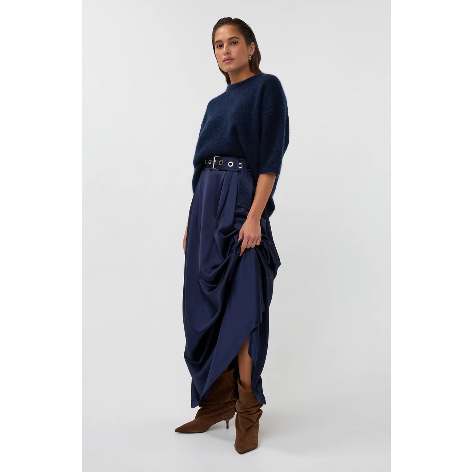 Amaya Amsterdam Cherie Skirt Blue - Afbeelding 2