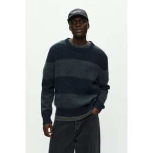WoodWood Levi crewneck Salute Stripe - Salute Stripe, S