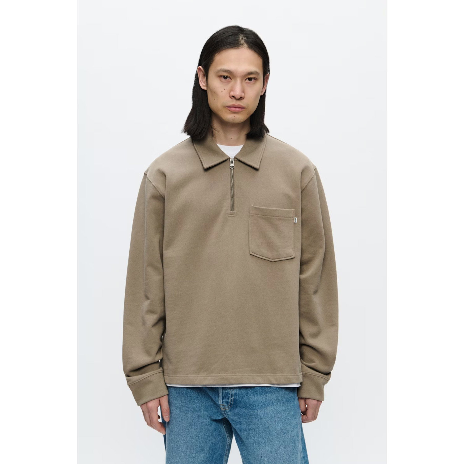 WoodWood Andy Half zipper Fallen Rock
