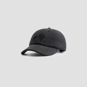 Olaf Signature Wool Cap Charcoal Melange