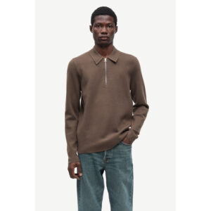 Samsoe Samsoe Guna Half Zip Canteen - Canteen, S