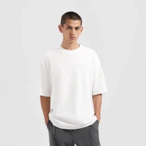 Olaf Hussein Heavyweight Studio Tee Optical White