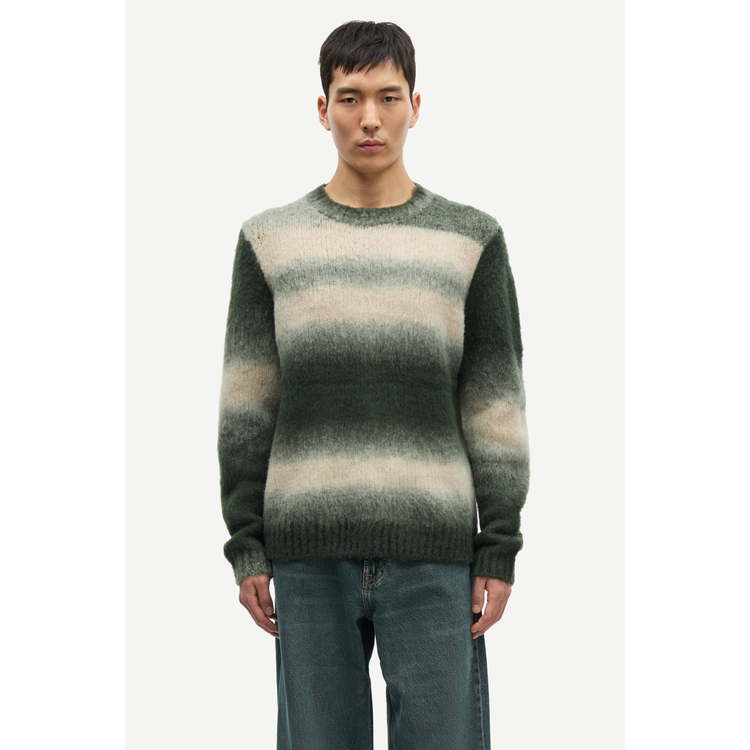 Samsoe Samsoe Safabio Sweater Ombre Grey