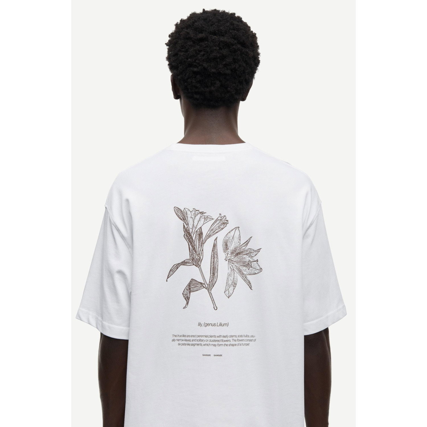 Samsoe Samsoe Salilium T-shirt Lilium French Roast - Afbeelding 2