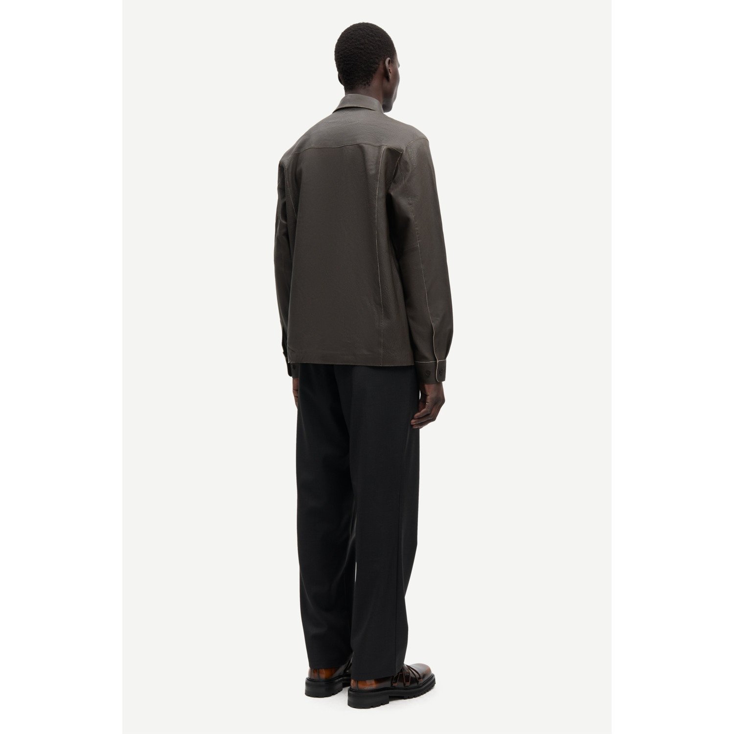 Samsoe Samsoe Sanoah Flex Trousers Black Melange - Afbeelding 4