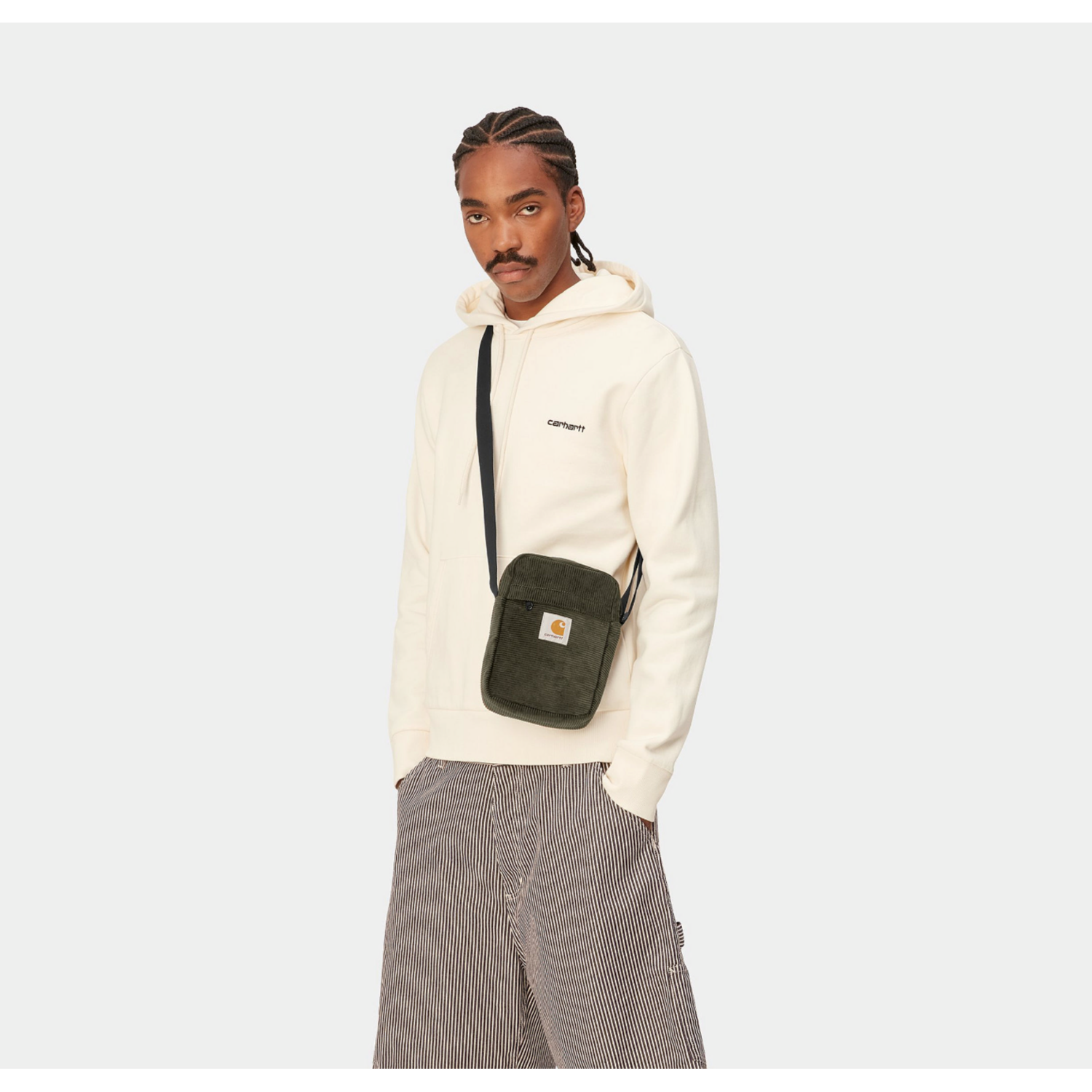 Carhartt WIP Flint Shoulder Pouch Plant - Afbeelding 2