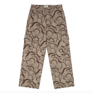 W00dW00d Robert Cargo Trousers Mushroom Camo - Mushroom Camo, L
