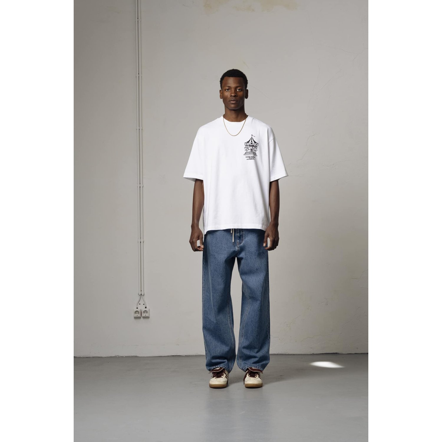 Goodies Sportive Club Du Carrousel Tee White - Afbeelding 2