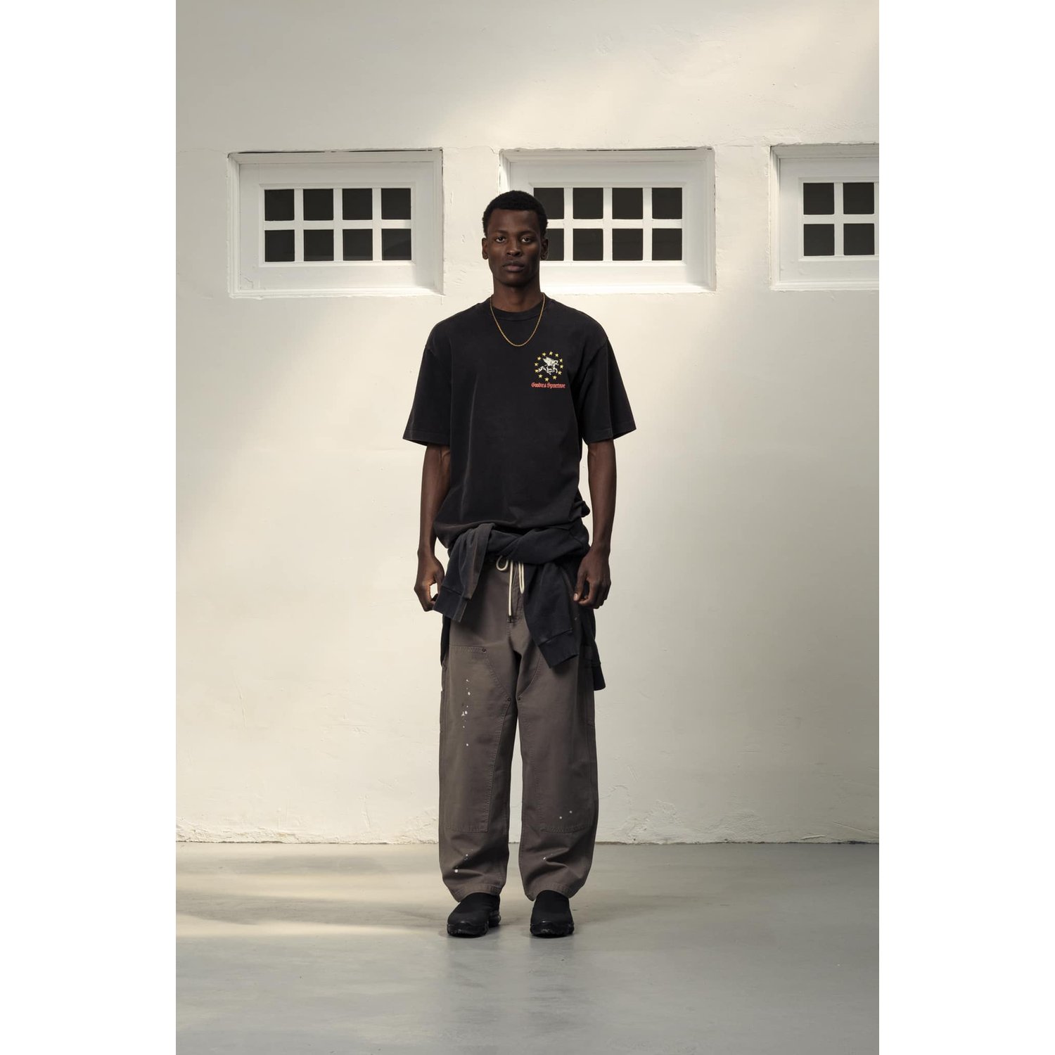 Goodies Sportive Pegasus Union Tee Black - Afbeelding 2
