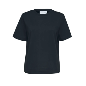 Selected Essential SS Boxy Tee Dark Sapphire