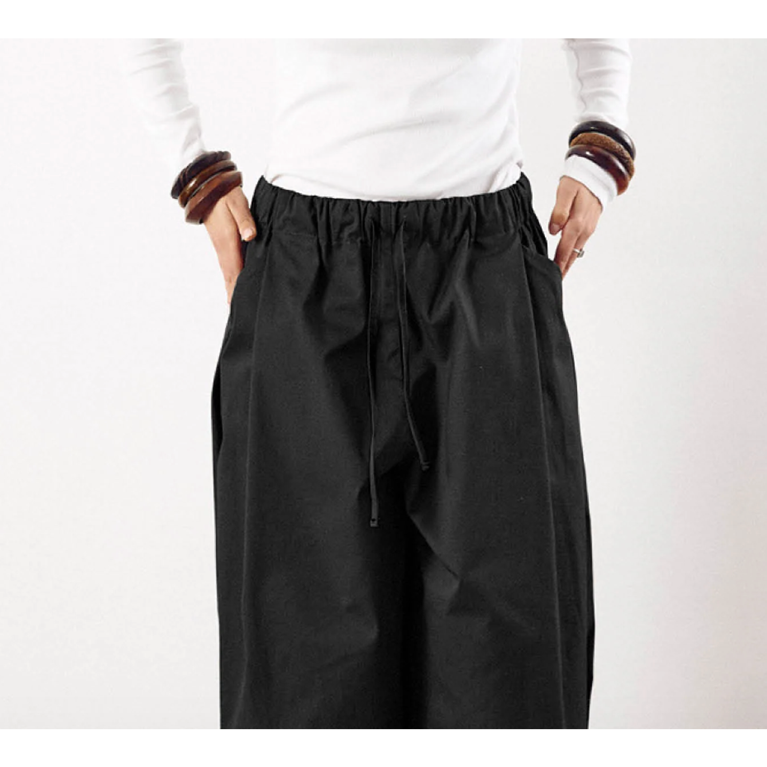 Cèucle Curved Pants Chapter 4 Black - Afbeelding 3