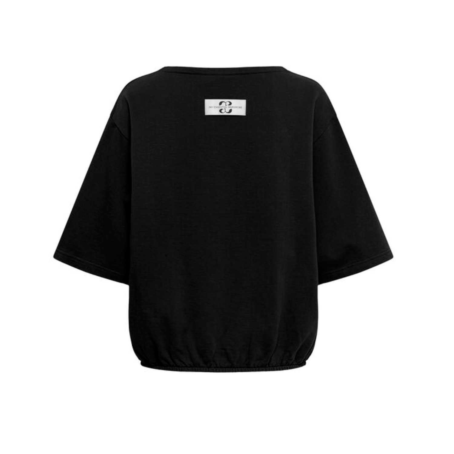 My Essential Wardrobe Dora V-Neck Tee Black - Afbeelding 2