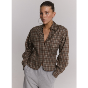 Refined Department Syd Blouse Check