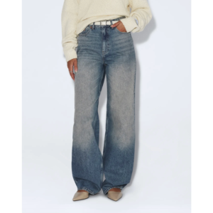 Dr Denim Donna High Relaxed Jeans Stream Mid Aged - Stream Mid Aged, 26/32