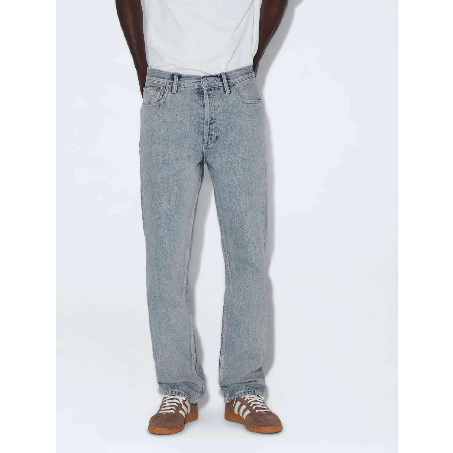Dr Denim Dash Straight Jeans Drift Light Retro