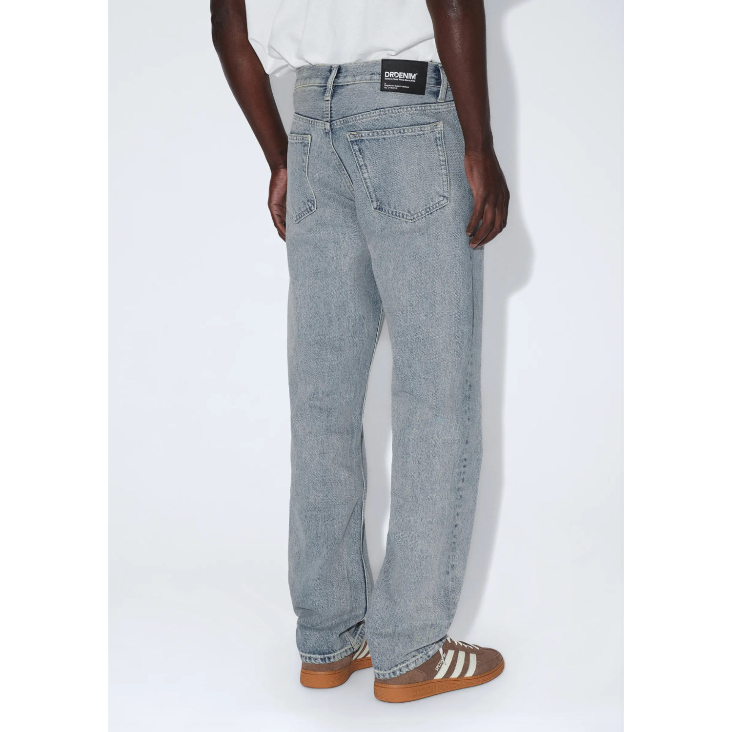 Dr Denim Dash Straight Jeans Drift Light Retro - Afbeelding 4