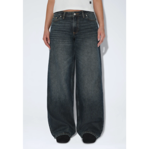 Dr Denim Ary Low Baggy Jeans Kodiak Dark Fade