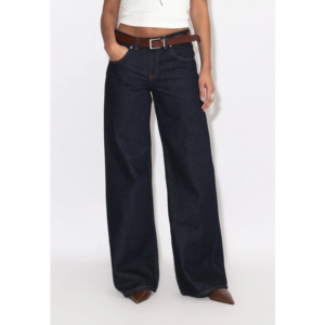 Dr Denim Rhue Low Wide Jeans Stream Rinse - Stream Rinse, 27/34
