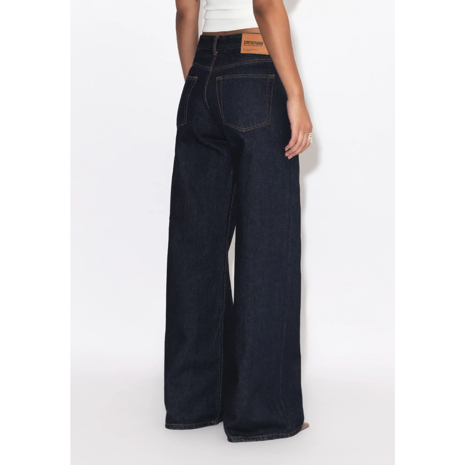 Dr Denim Rhue Low Wide Jeans Stream Rinse - Afbeelding 2