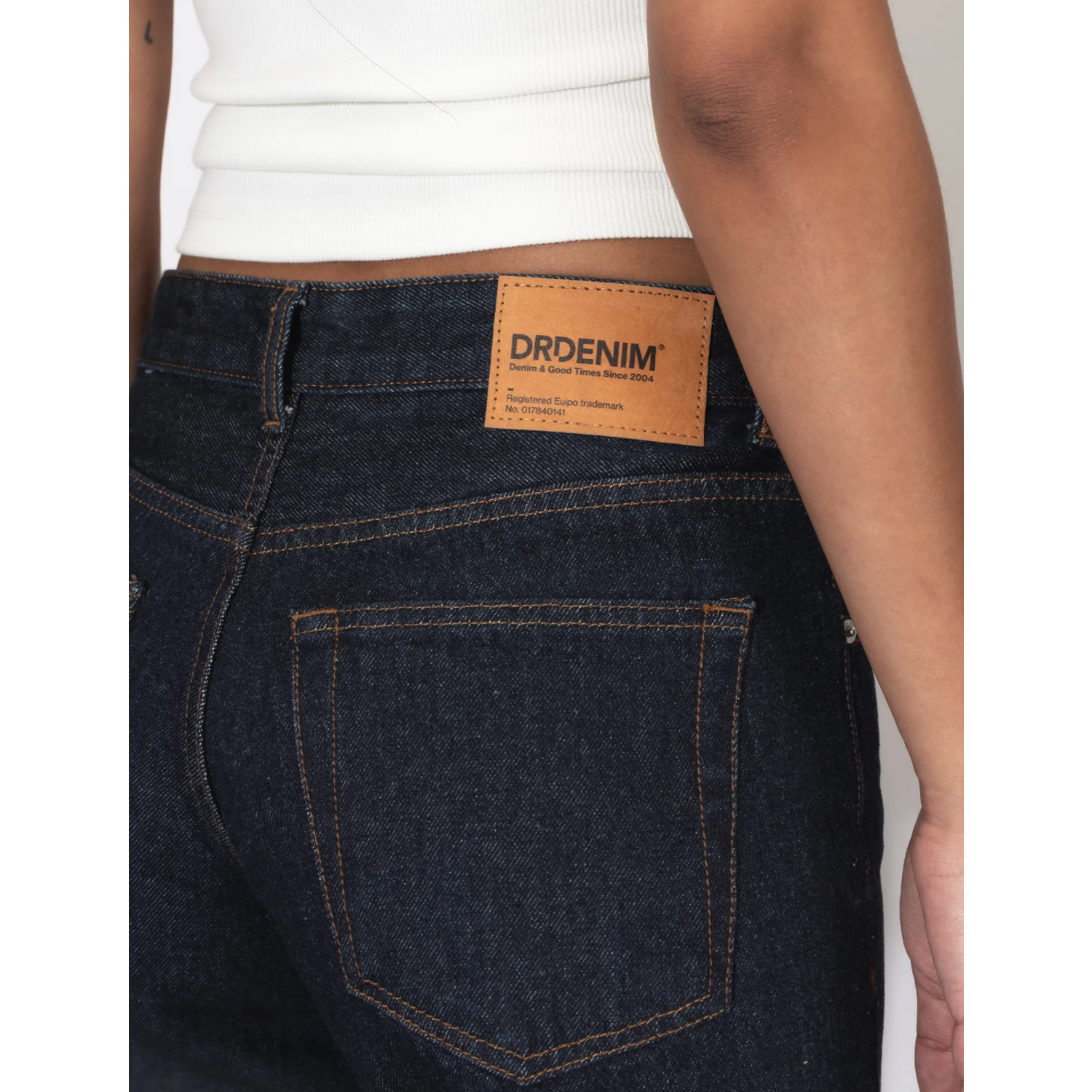 Dr Denim Rhue Low Wide Jeans Stream Rinse - Afbeelding 3