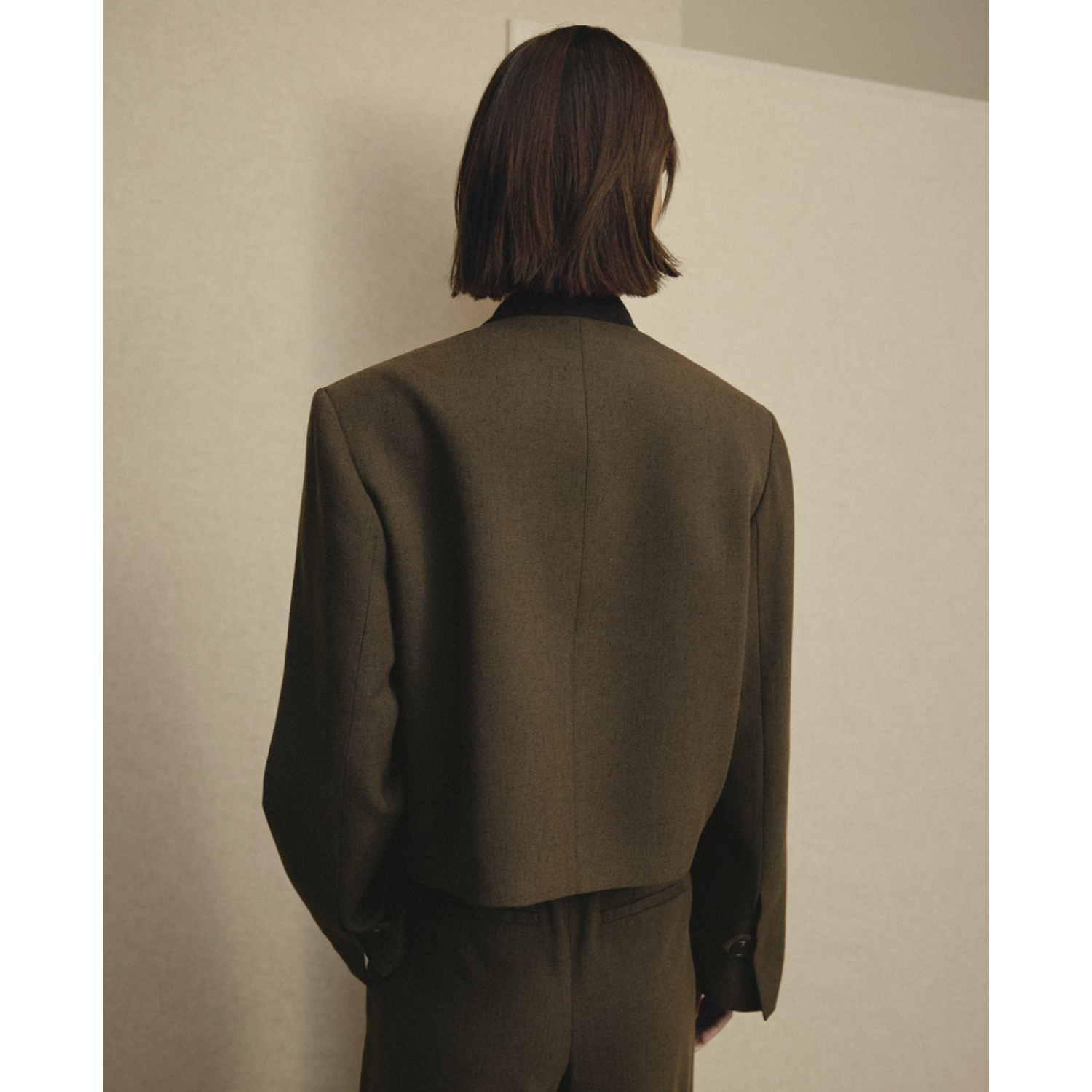 MSCH Cabrie Jacket Forest N Mel - Afbeelding 2