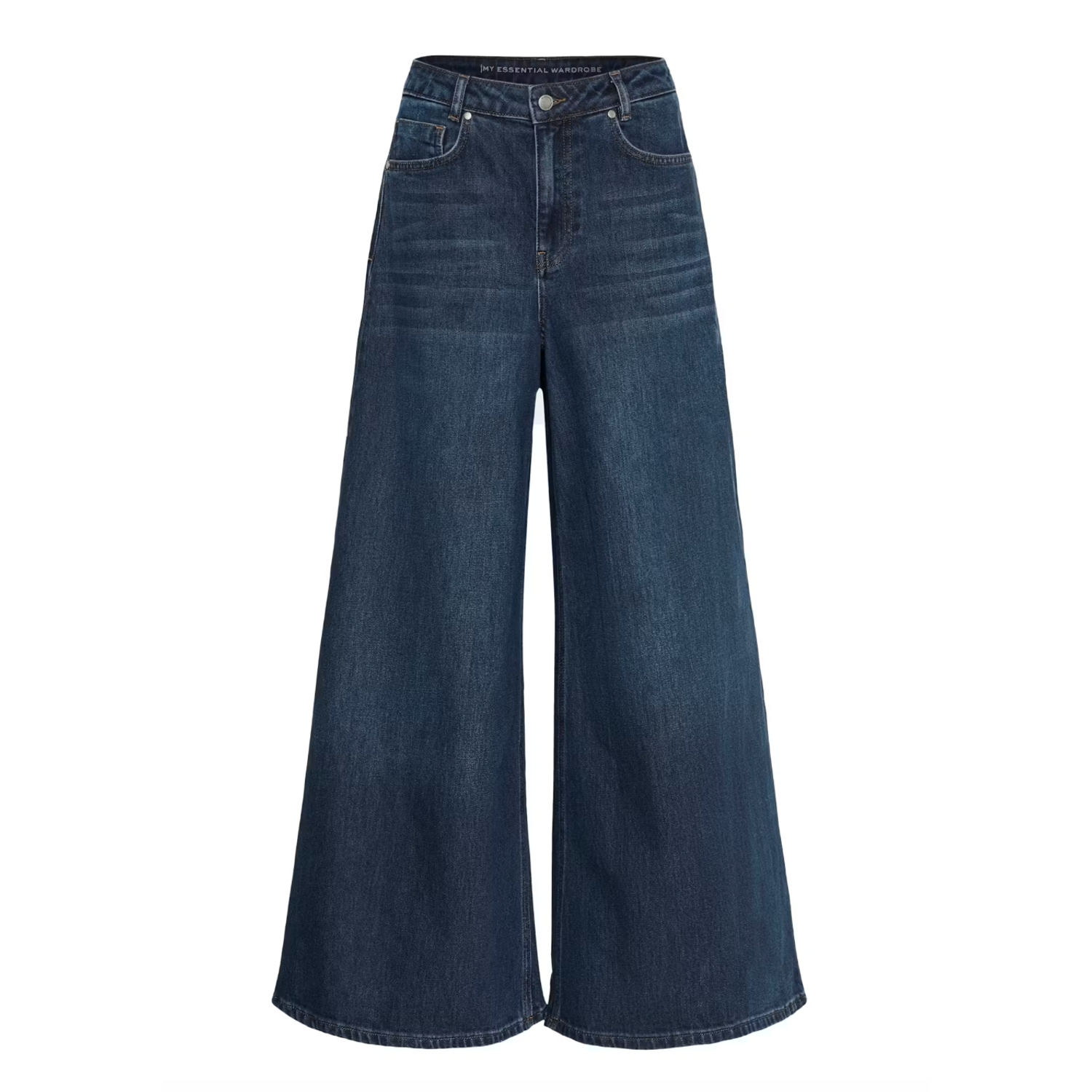 My Essential Wardrobe Jeans Wide Dicte Dark Blue Retro Wash - Afbeelding 2