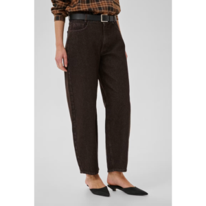 My Essential Jeans Barrel Lance Dark Brown Wash - Dark Brown Wash, 28