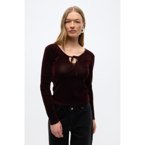 Envii Elin LS Top Chocolate Torte - Chocolate Torte, XL