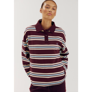 Harper & Yve Pollie Sweater Daydream Blue Stripe
