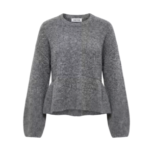 Edited Licia Jumper Grey Melange - Grey Melange, 40