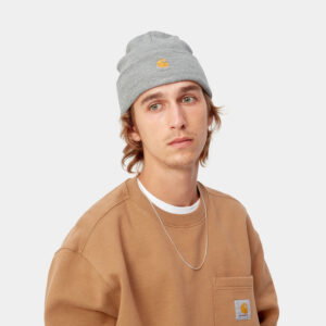 Carhartt WIP Chase Beanie Grey Heather