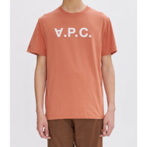 A.P.C. t-shirt standard grand vpc GOTS Terracotta - Terracotta, S