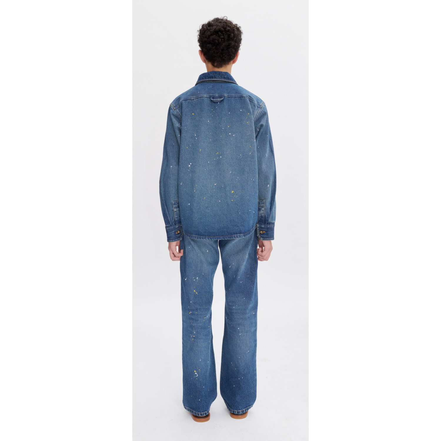 A.P.C. Surchemise Basile Indigo Delave - Afbeelding 2