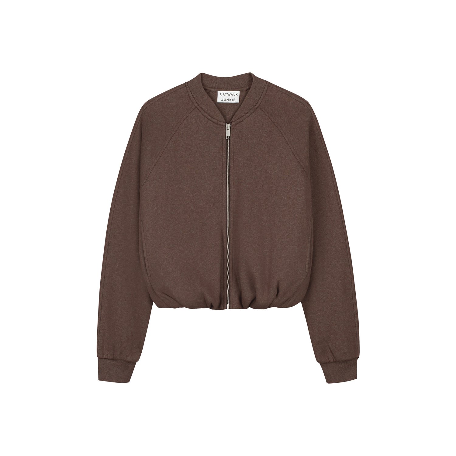 Catwalk Junkie Tuck in Sweat Cardigan Brownie - Afbeelding 2