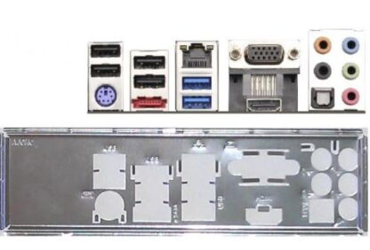 ASRock FM2A75M-ITX Backplate